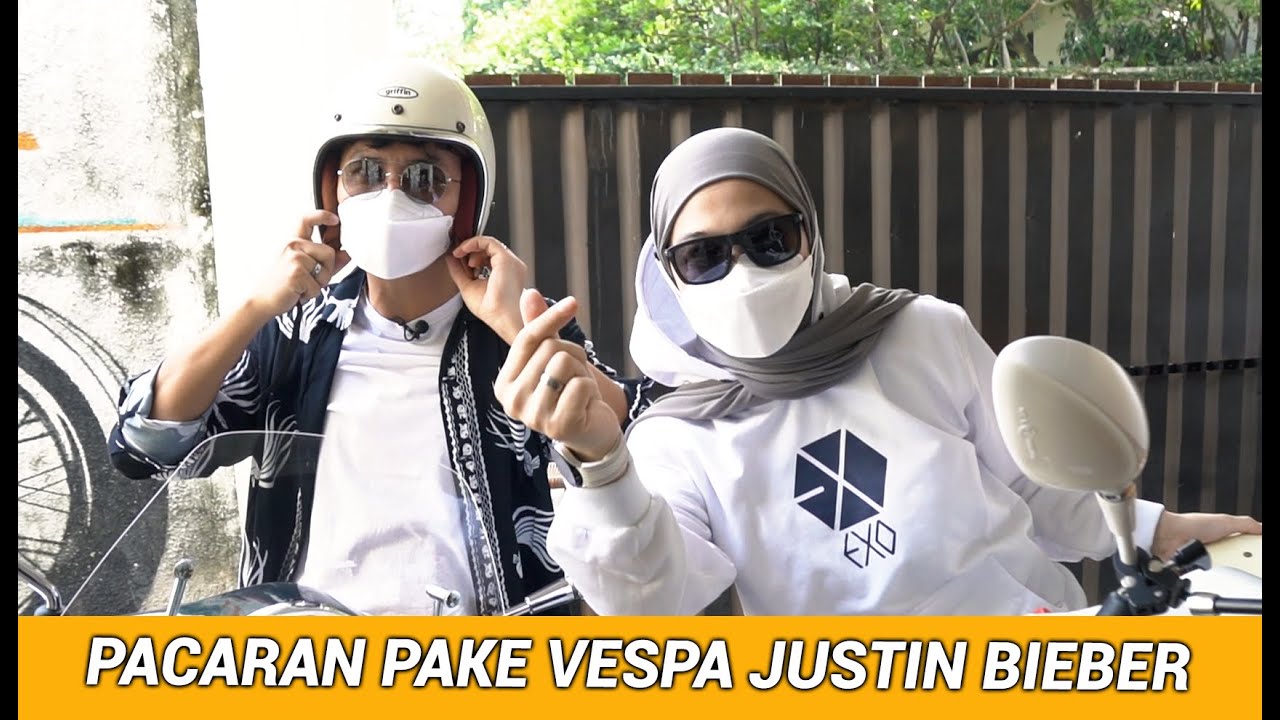 SUNMORI : Motoran pake Vespa Justin Bieber, sambil belanja alat tenis dibantuin Raffi Ahmad !!
