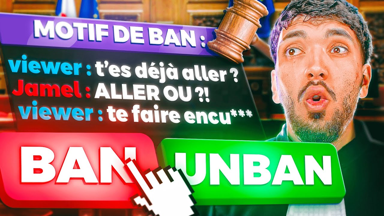 JAMEL SE FAIS TROLL PAR UN VIEWER ! - Tribunal des Bannis