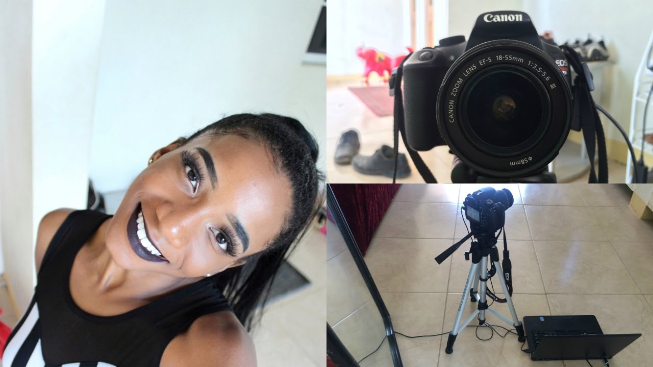 2 WAYS How to: Record Youtube Videos on a DSLR Camera Without a Flip-Out Screen | Annesha Adams