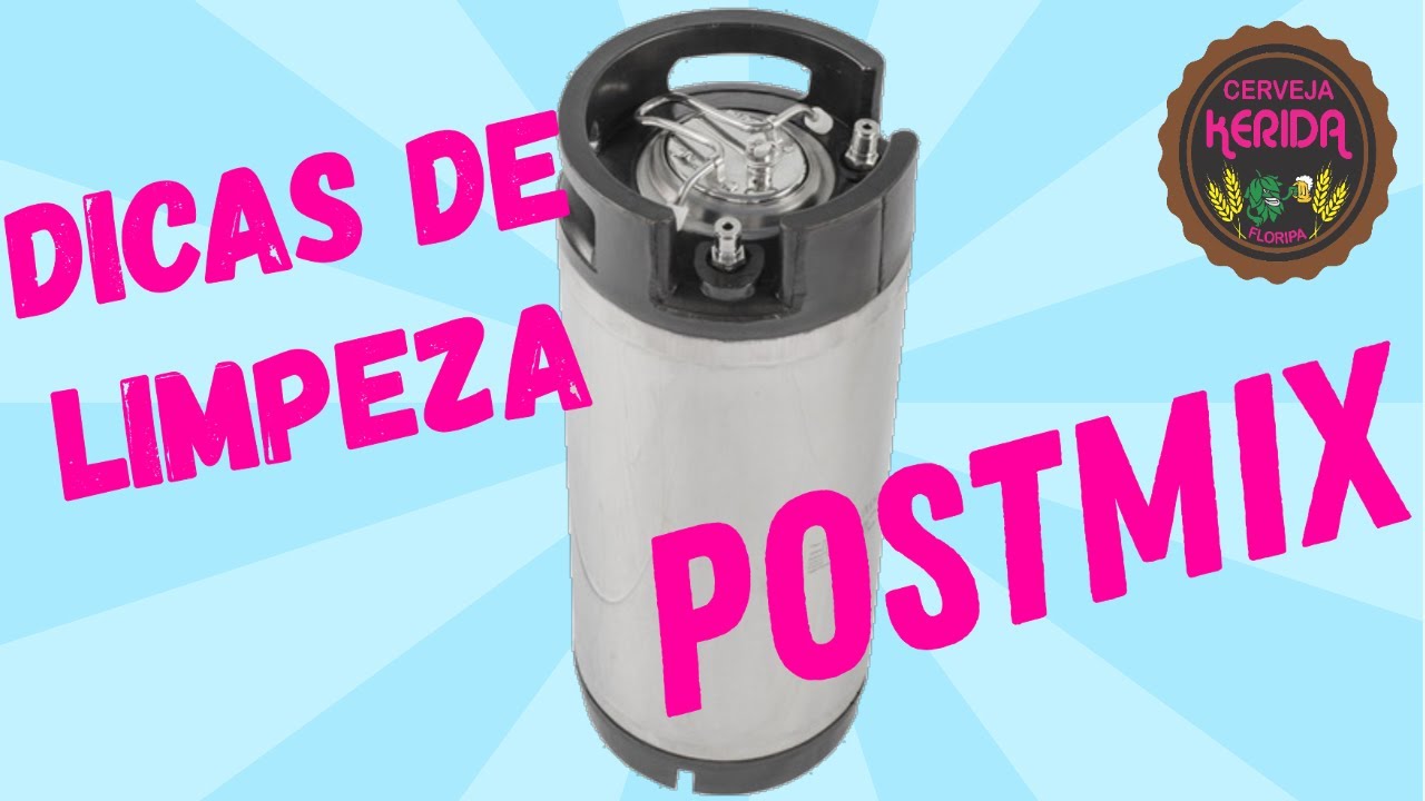 Como fazer a desmontagem,  e limpeza no postmix