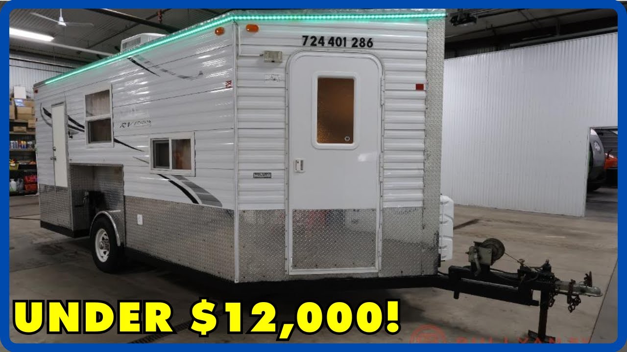 Ice Castle UNDER $12,000! Ice Castle Fish Houses RV Edition 8x17