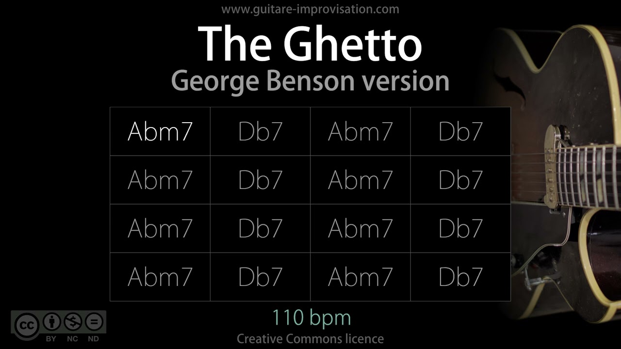 The Ghetto - George Benson version : Backing Track