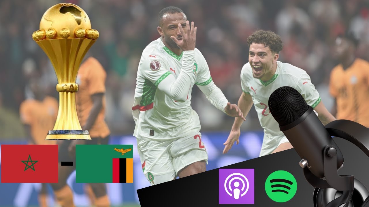 CAN 2025 🇲🇦 : Le Maroc se rassure face à la Zambie ! (0-3)