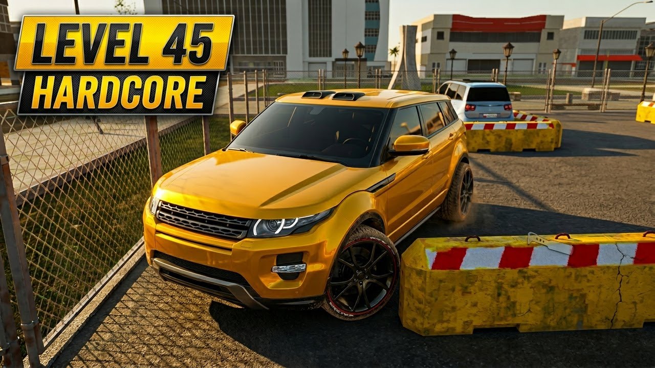 Car Parking 3D 🚗 | Level 41-45 Hardcore Range Rover Parking Mission – Mobile Gameplay
