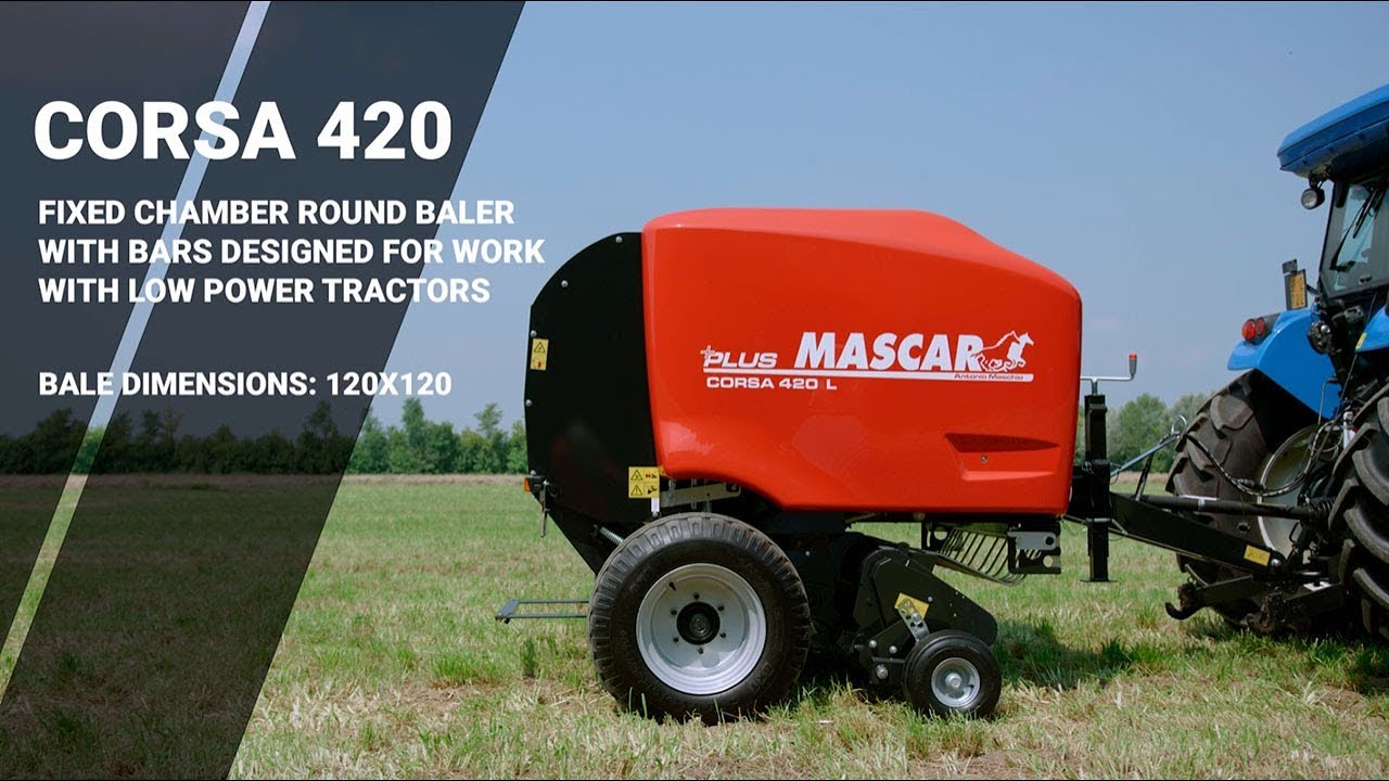 MASCAR CORSA 420 | Round baler