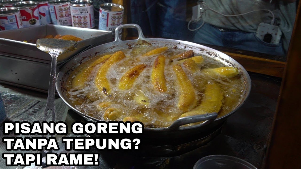 PISANG GORENG TANPA TEPUNG?! TAPI RAME!