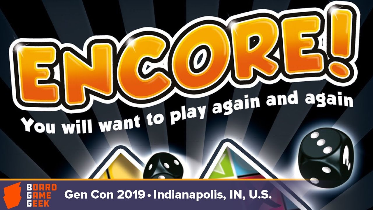 Encore game overview at Gen Con 2019