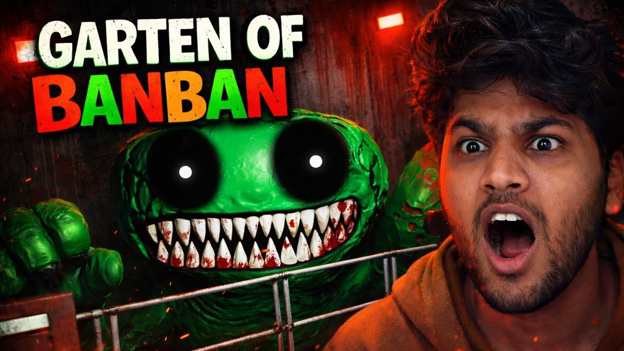 First Time Playing Garten of Banban 1 🔴 LIVE Horror Gameplay