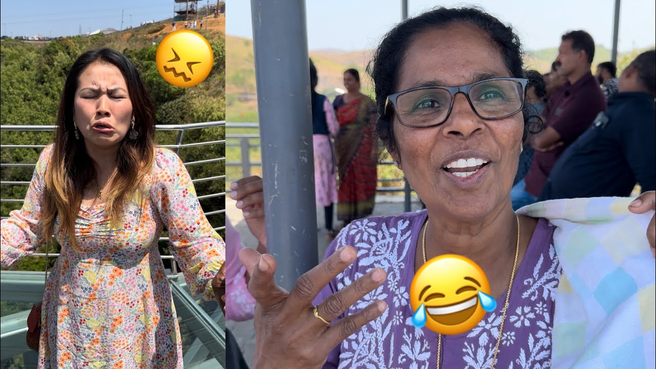അമ്മായിഅമ്മ പറന്നു പോയി 😂 | Nepali girl with mother in law trip to vagamon 💕