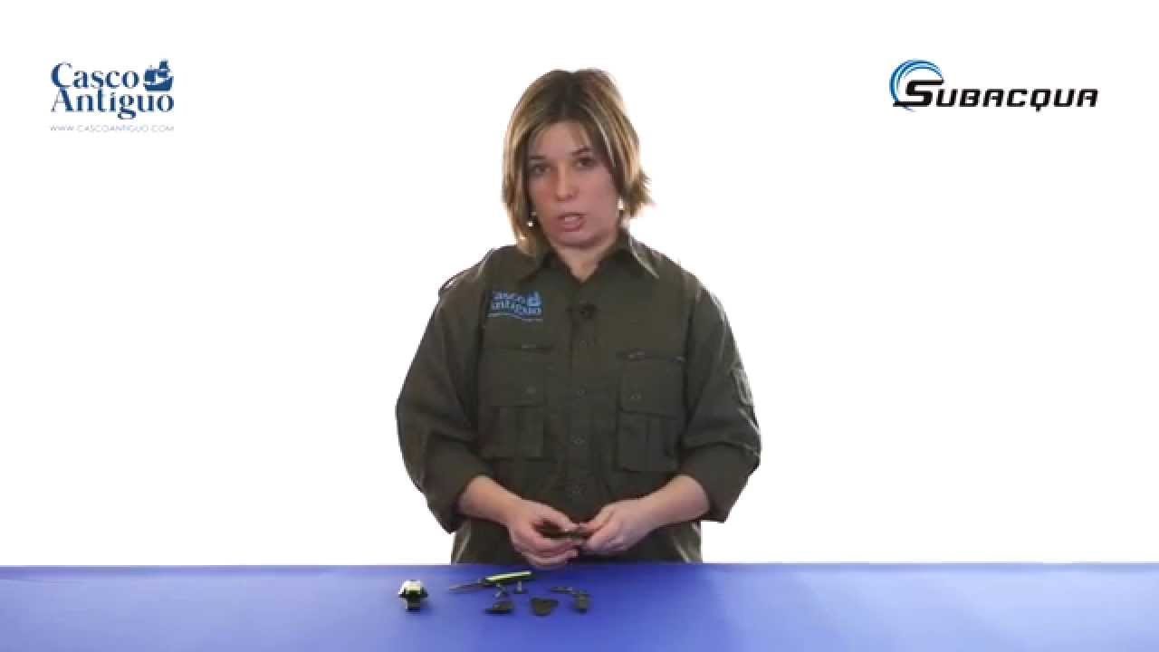 Cuchillo Subacqua Micron Inox con y sin punta