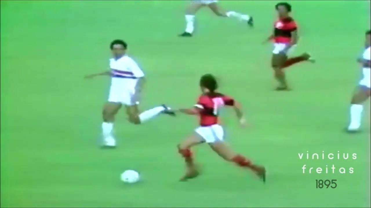 Zico vs São Paulo: Campeonato Brasileiro 1982 - ZICO comanda a virada do Fla!
