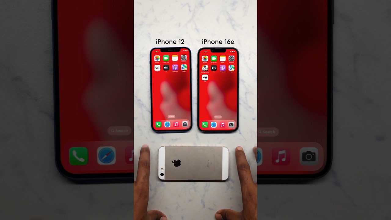 🔥 iPhone 12 vs iPhone 16e Speed Test &ndash; SHOCKING RESULTS! #shorts #viralvideo