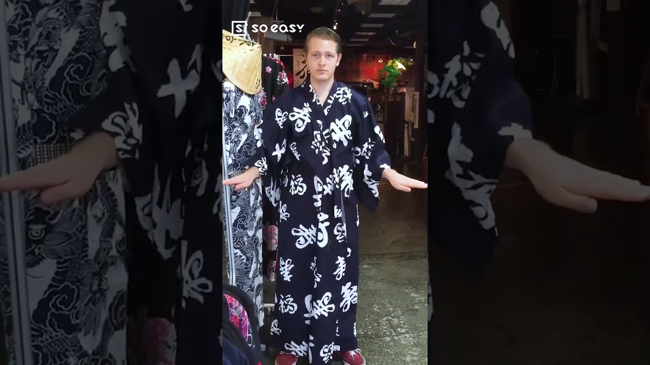Mostly People Wrong! How to Wear Kimono/Yukata #shorts