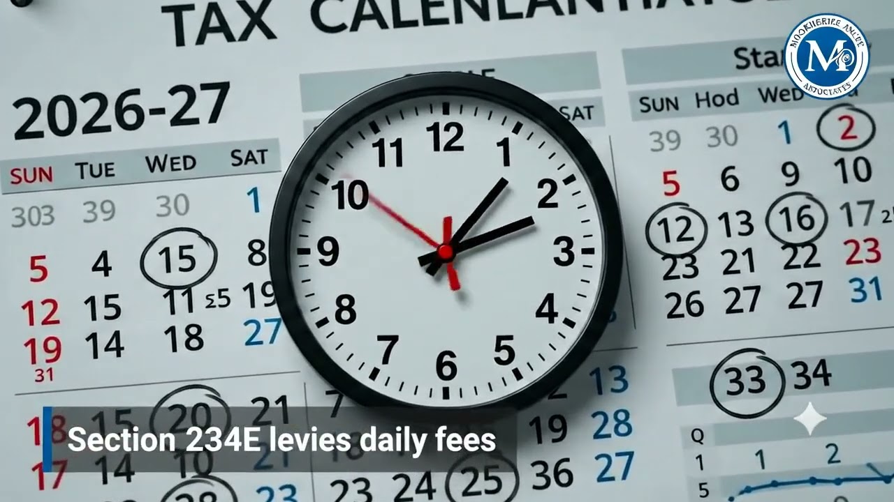 How to Calculate TDS Late Fees & Interest (FY 2026-27) | Section 234E & 201 Compliance