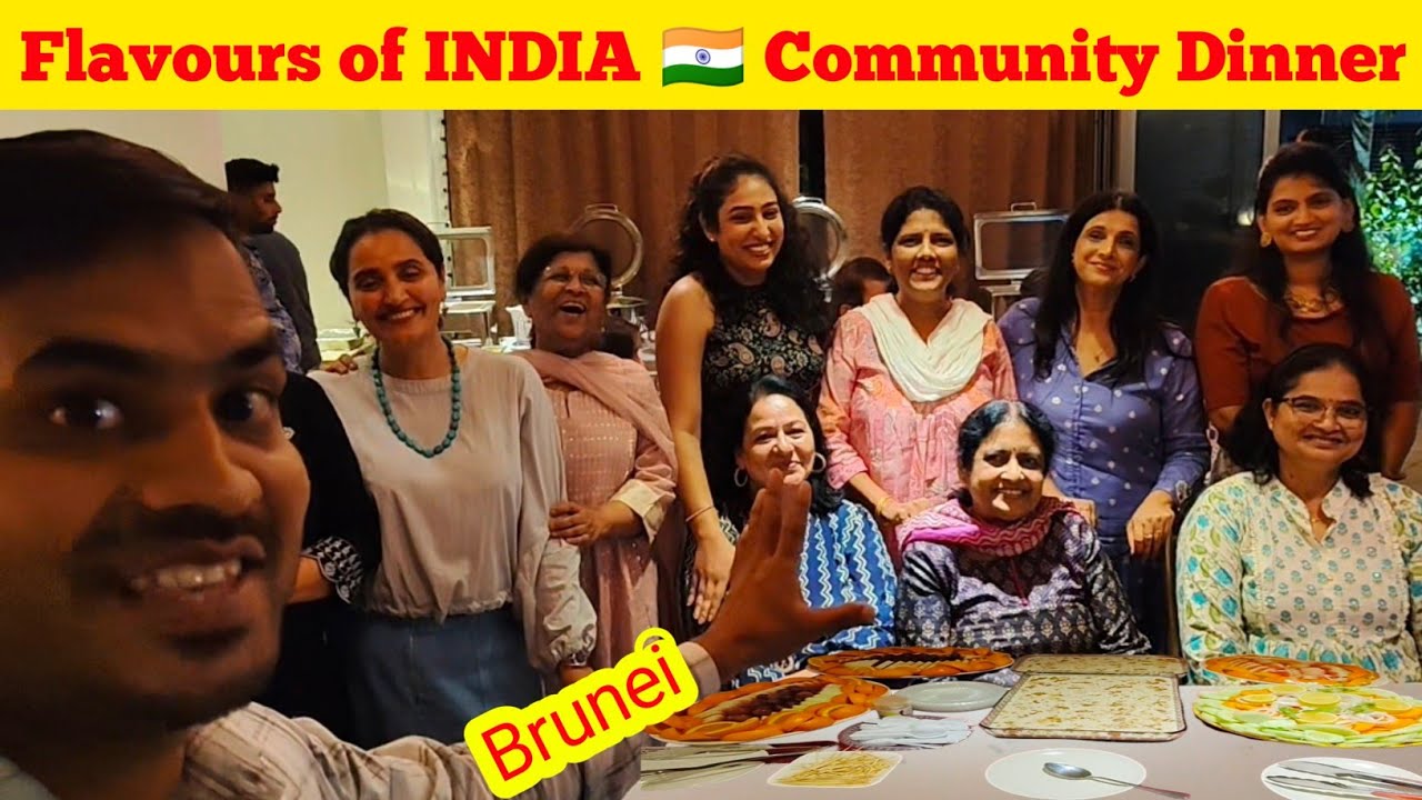 Flavours of INDIA 🇮🇳 Community Dinner.. #explore #youtube #vlog #Dinner #trending