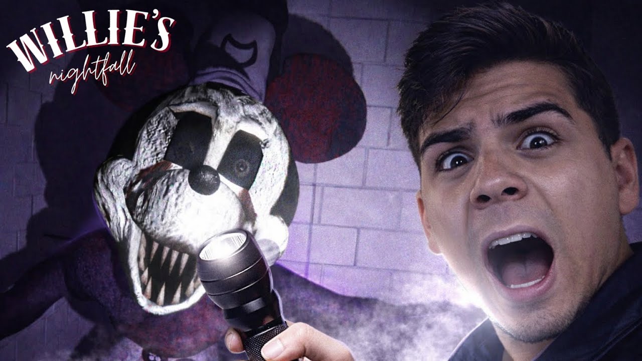 FUI ATACADO PELO MICKEY ASSASSINO NO ESCRITÓRIO ASSOMBRADO!!