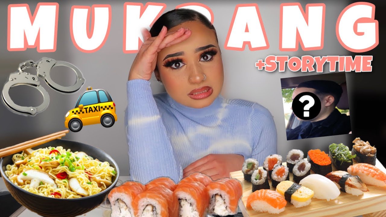 UN UBER VOULAIT ME KIDNAPPER - MUKBANG/STORYTIME (pire soirée de ma vie!)