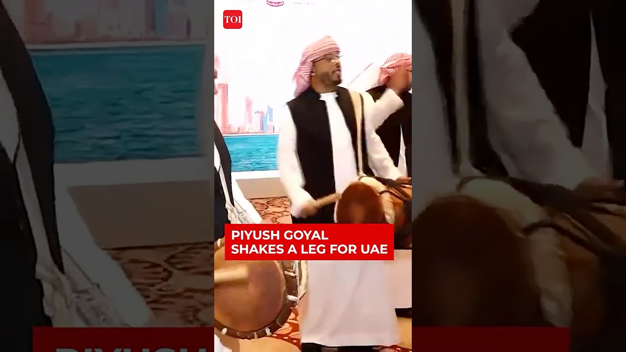 Piyush Goyal Shakes A Leg At UAE Event As He Highlights India&ndash;UAE Partnership For Shared Prosperity