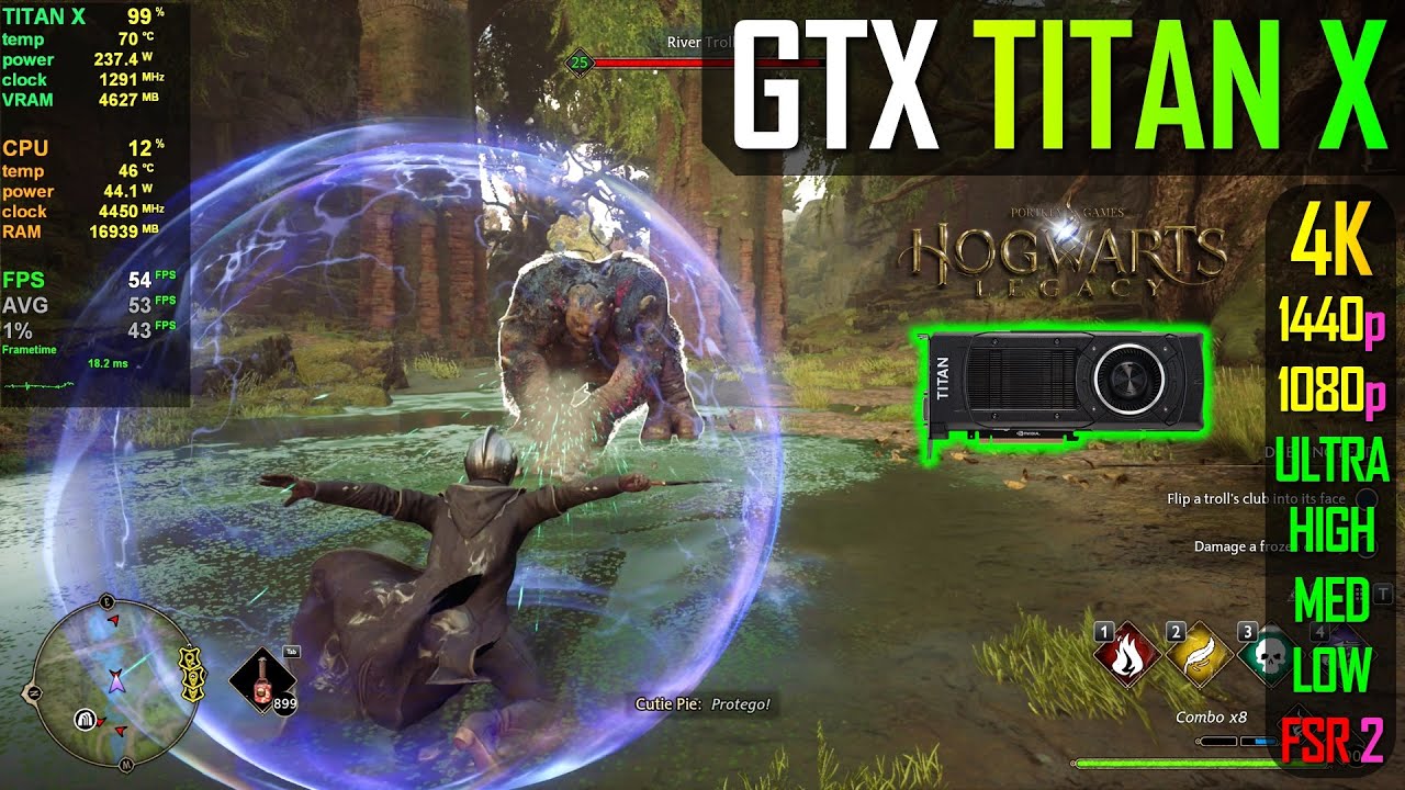 GTX TITAN X — Наследие Хогвартса
