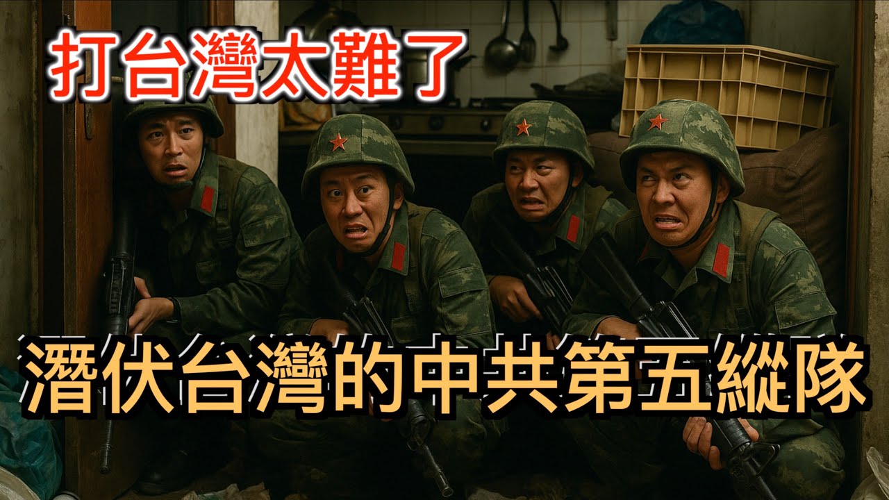 當中共發現打台灣太難, 他們改用陰招! 揭秘潛伏在台灣的中共第五縱隊, 讓人背後發涼！
