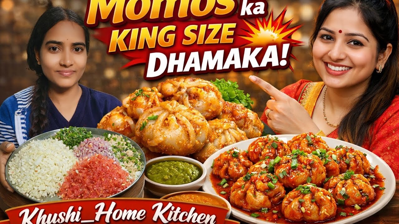 Street Style Veg Momos Recipe 😍 | Market Jaise Soft Momos Ghar Par#Momos#VegMomos#StreetStyleMomos
