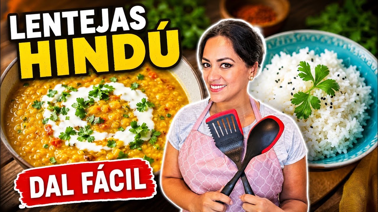 LENTEJAS ESTILO HINDÚ (DAL), RECETA FACIL, una PERUANA en ALEMANIA