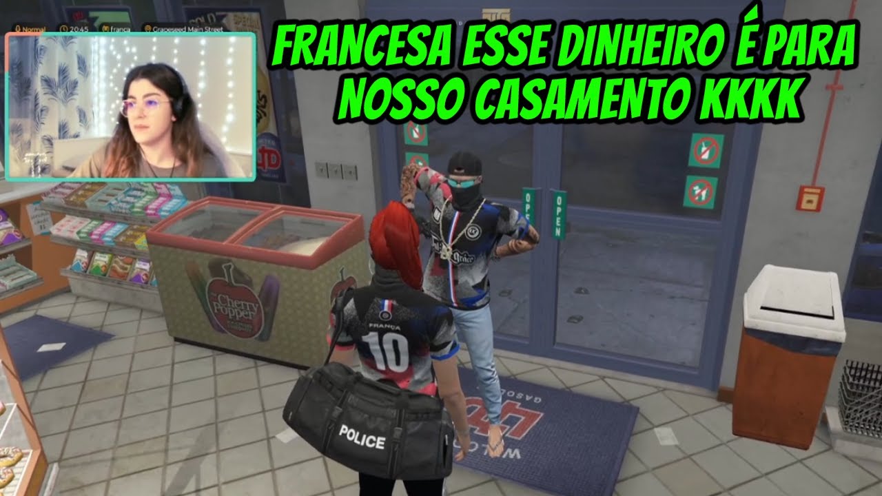 FRANCESA ESSE DINHEIRO É PARA NOSSO CASAMENTO KKKK GTA RP