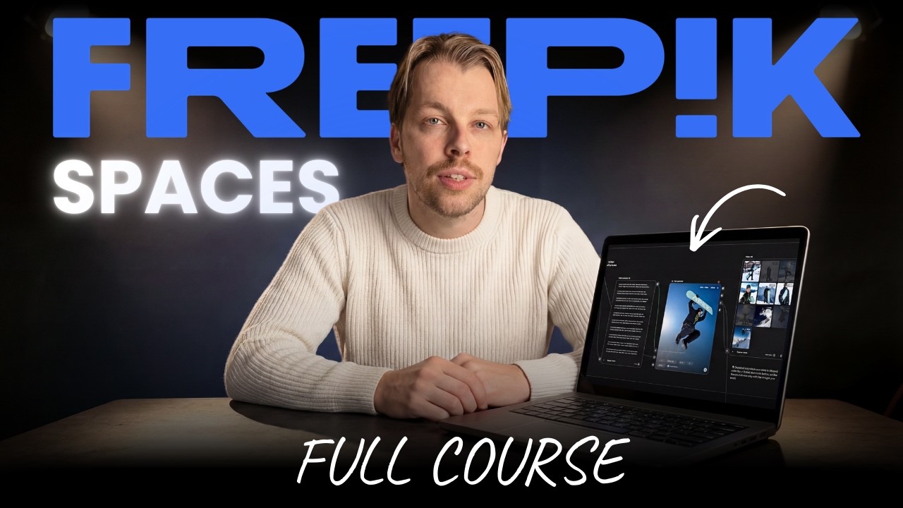 Freepik Spaces Masterclass for 2026: Build Scalable AI Content Workflows