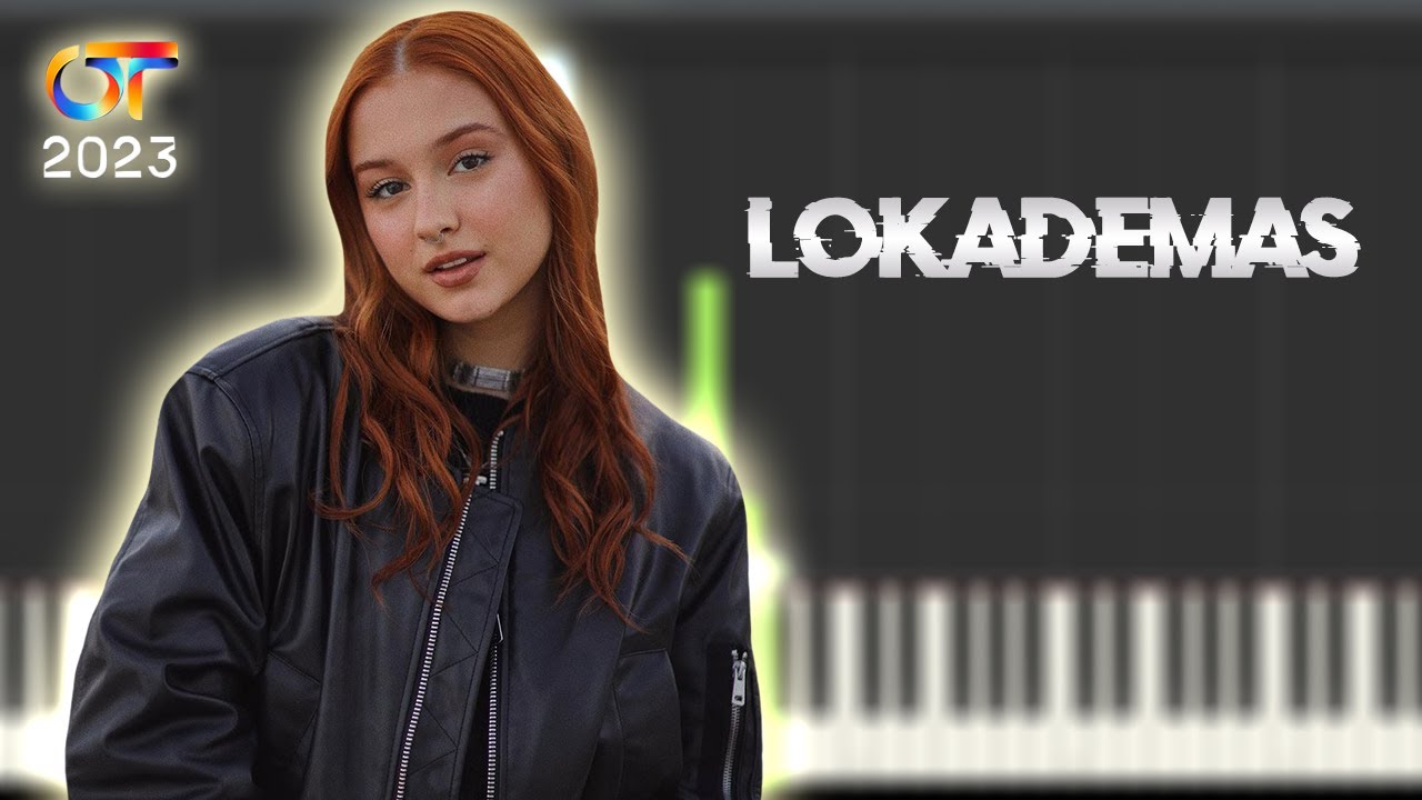 RUSLANA - LOKADEMÁS | Instrumental Piano Tutorial / Partitura / Karaoke / MIDI