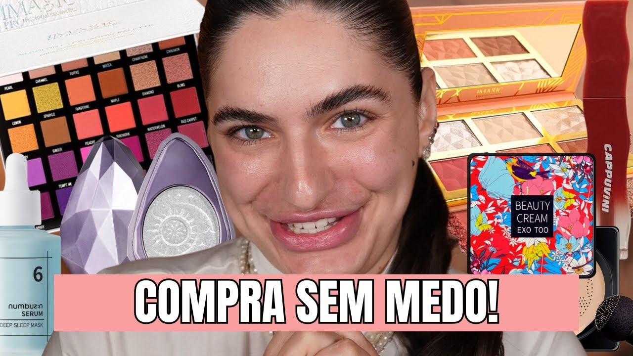 MAQUIAGENS DA SHOPEE QUE VALEM A PENA COMPRAR!!! 🤩