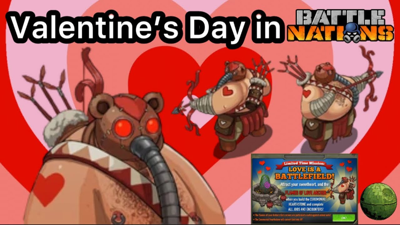 Battle Nations Flames of Love Archer