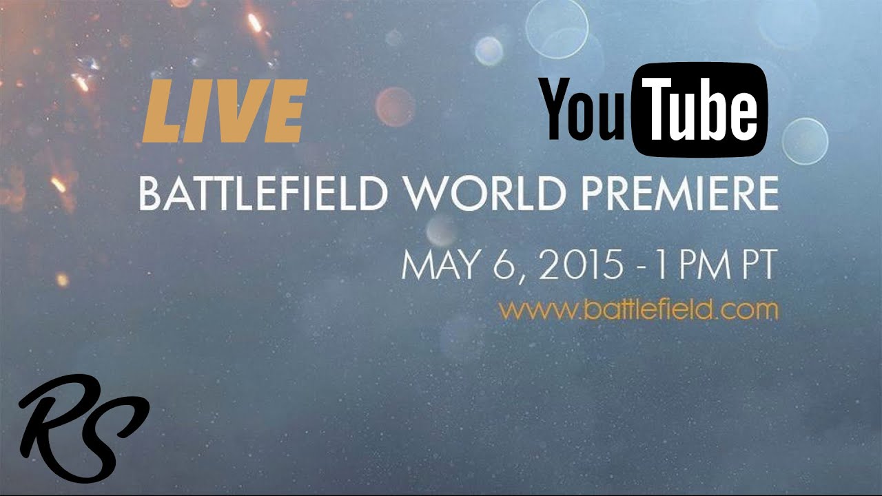 Battlefield 1 World Premiere Reveal LIVE Stream | #Battlefield1