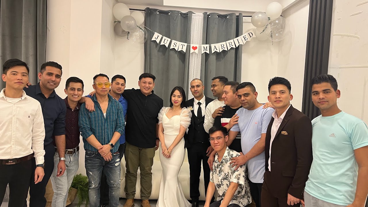 Finally my friend got court married Nepali and Filipina in Kuwait 🇰🇼 congratulations 🎉 both of u