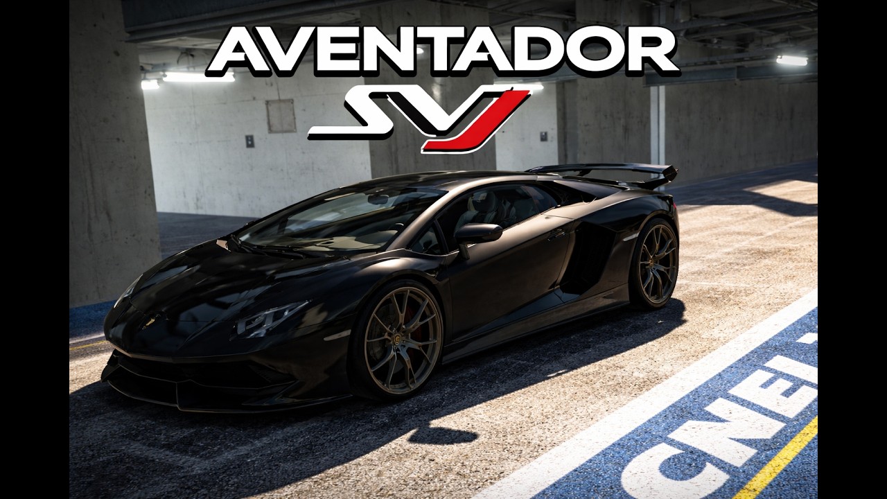 Assetto Corsa – Aventador SVJ Brutal V12 Sound