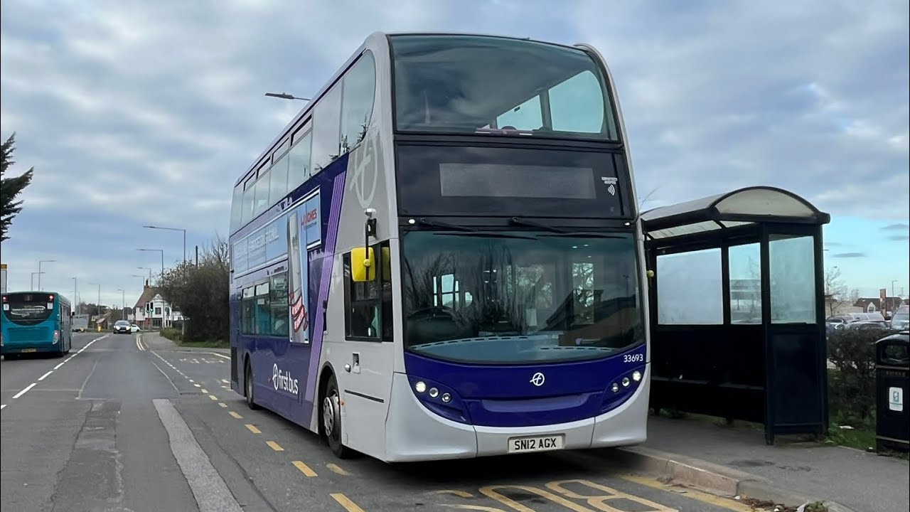 ZF Gearbox | Episode 24 | First Essex ADL Enviro400 33693 SN12 AGX Working The 52.