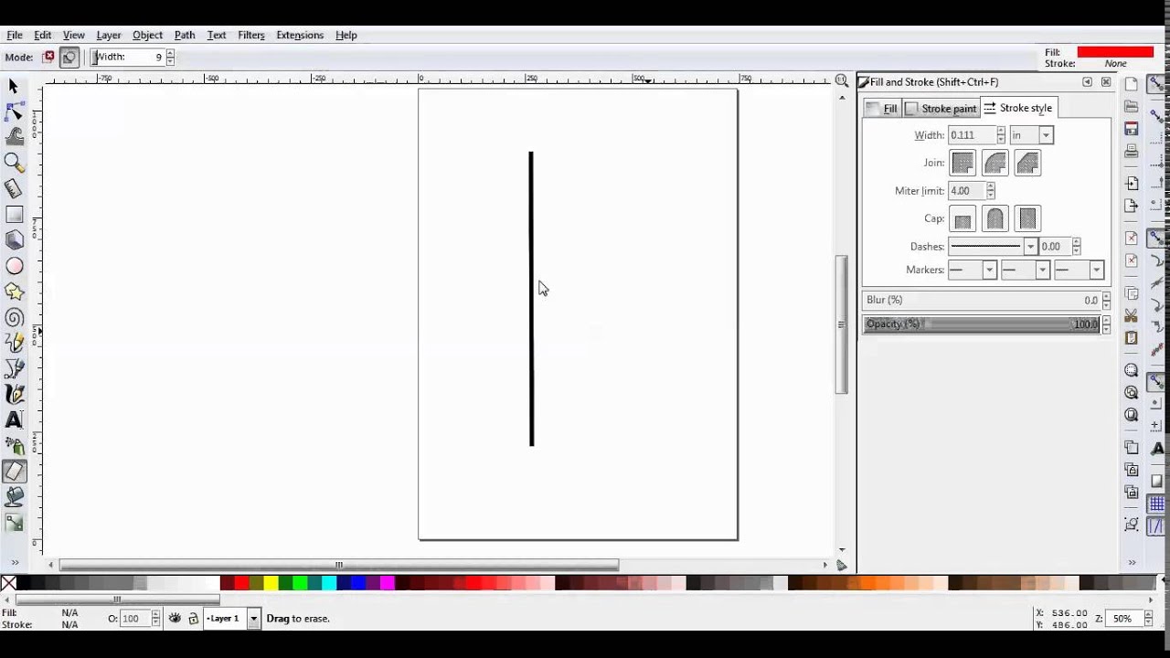 Inkscape: Lines and Images