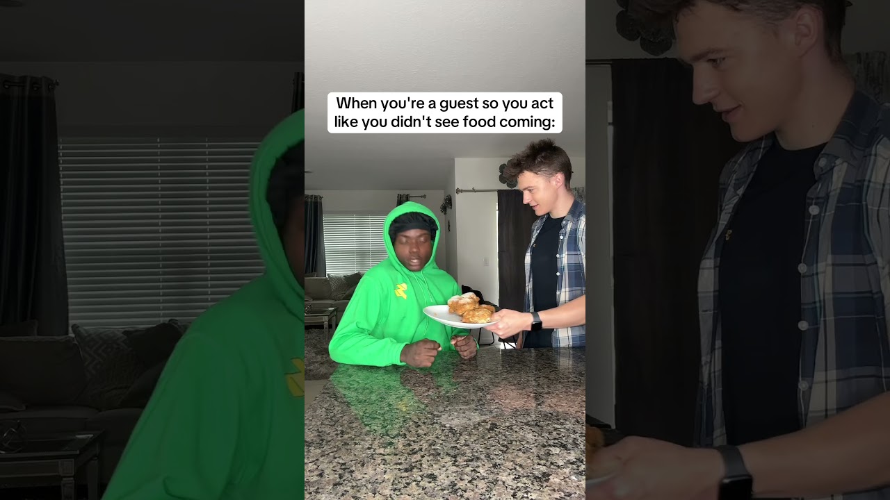 When you&rsquo;re a guest 😂
