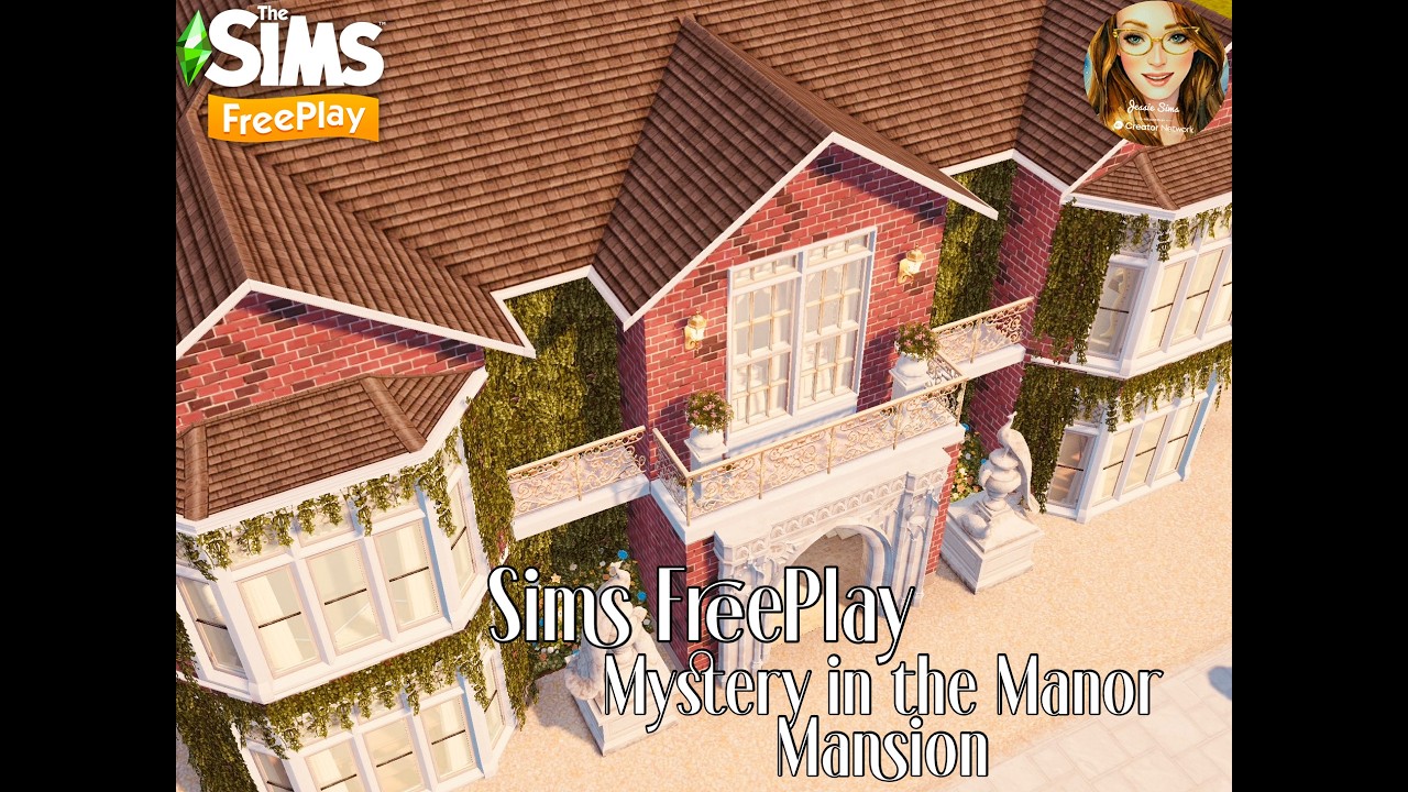 Sims FreePlay Live Build: “Mystery in the Manor” Mansion 🔎