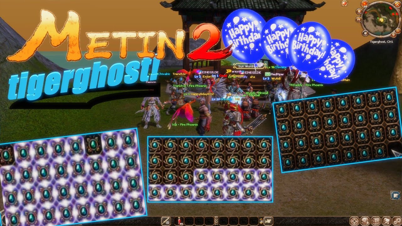 Metin2 Tigerghost - HAPPY BDAY KOZ ANTIK bis EXE 3.0 ??? & mehr #228