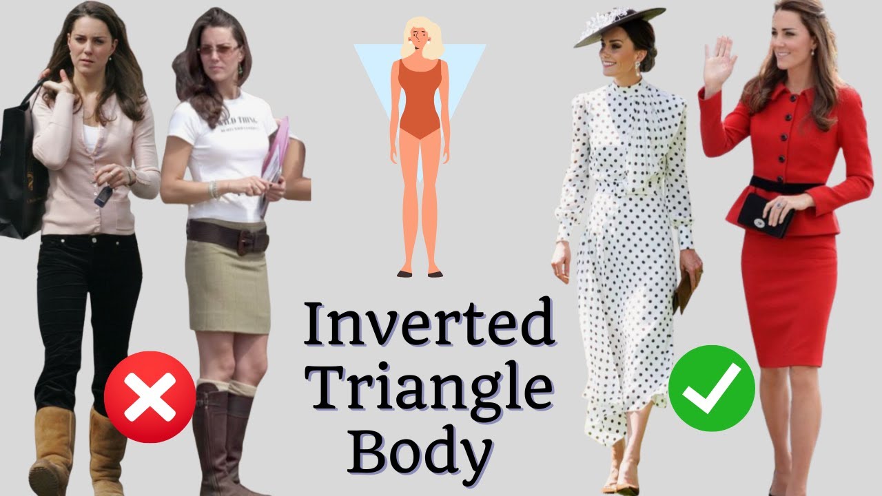 How to Dress Your Inverted Triangle Body Shape Like Kate Middleton