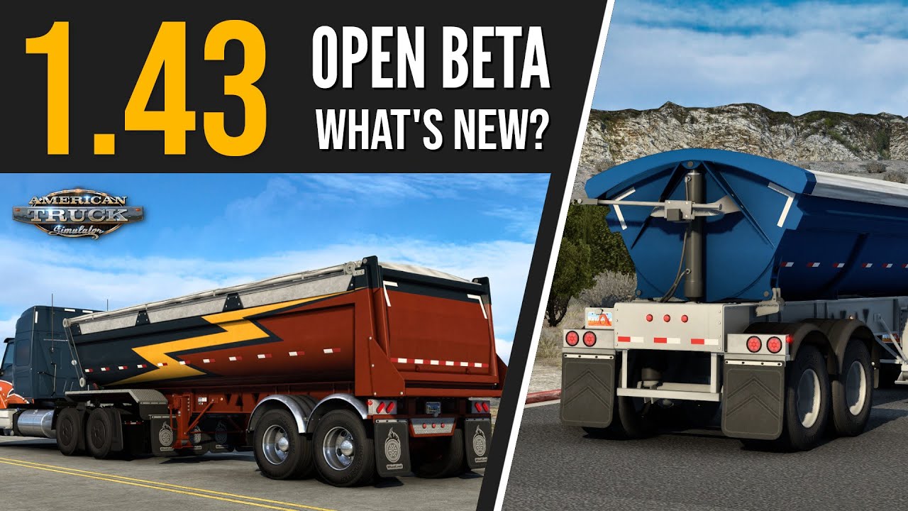 American Truck Simulator -  Open Beta 1.43 | Toast