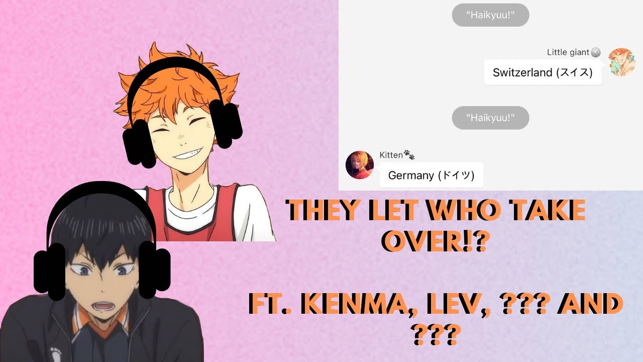 Who took over the radio? || Haikyuu x their VA || Haikyuu texts