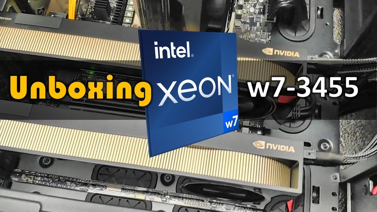 Intel Xeon w7-3455 CPU Built