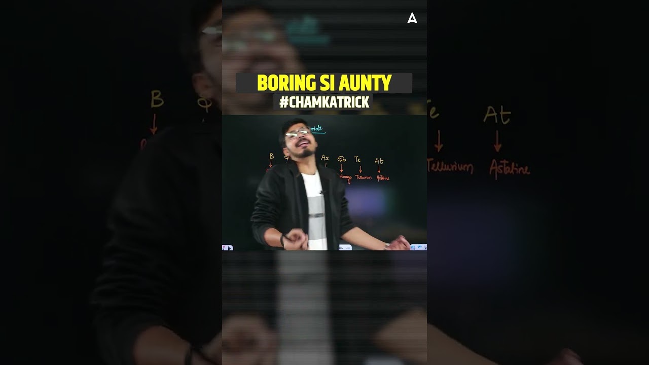 4 Marks in 30 Sec: Metalloids Trick (P-Block) | NEET 2026 Chemistry | Hemant Sir