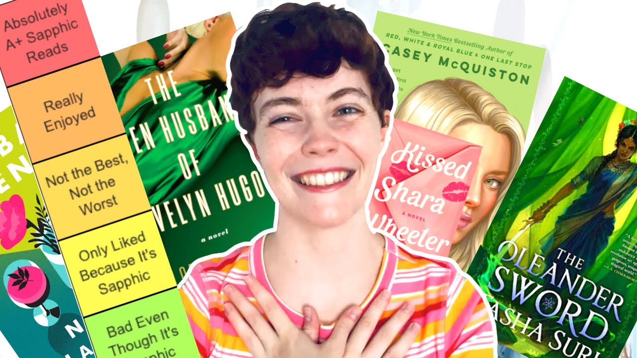 TIER RANKING EVERY SAPPHIC BOOK I READ IN 2022 // 56 books!!
