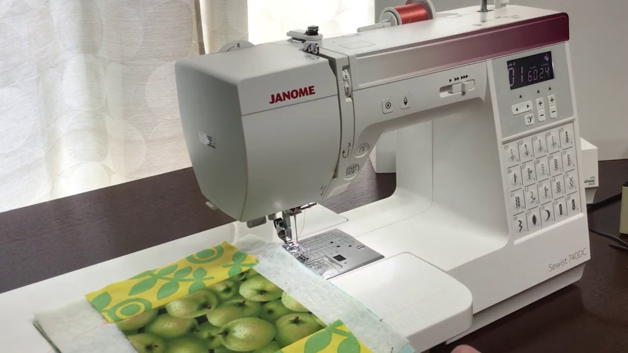 Серия статей о швейных машинах Janome: Sewist 740DC. Часть 2: Техники и вдохновение для проектов.