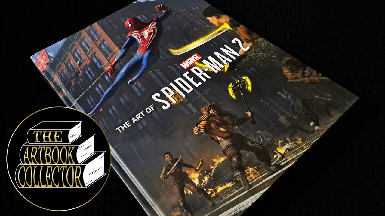 The Art of Marvel's Spider-Man 2 - Book Flip Through