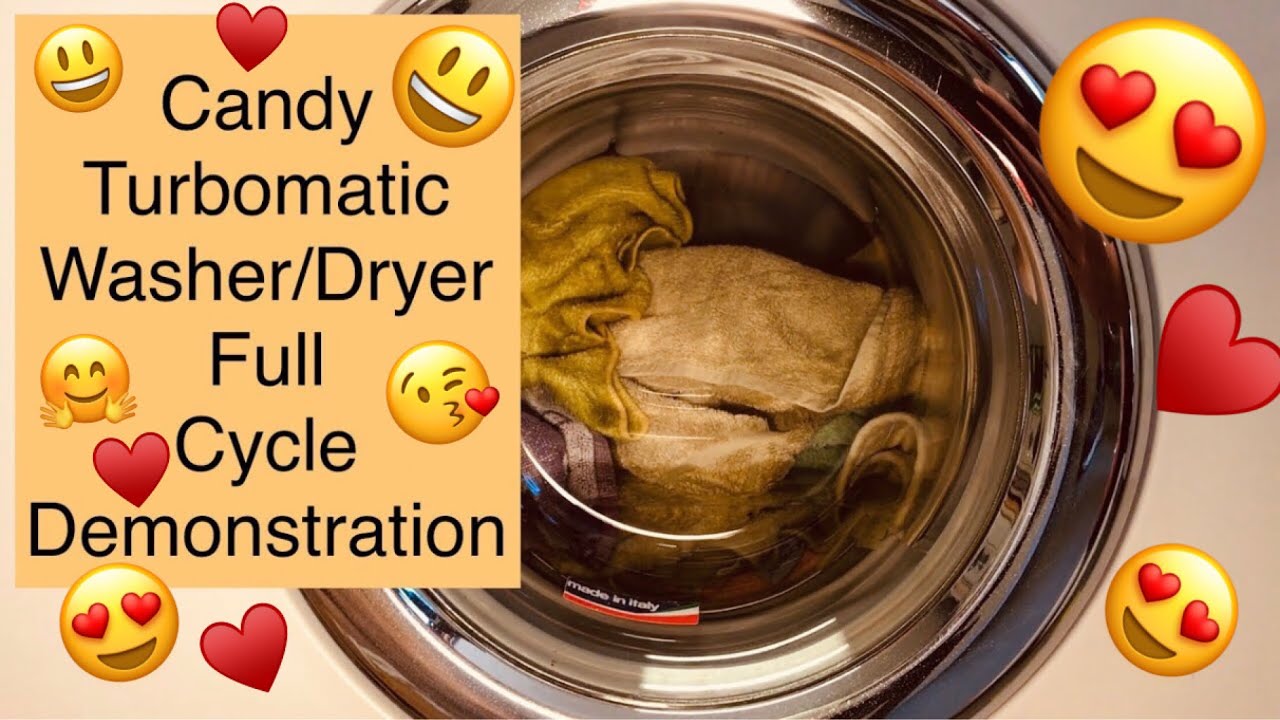 Candy Turbomatic Washer:Dryer Full Cycle