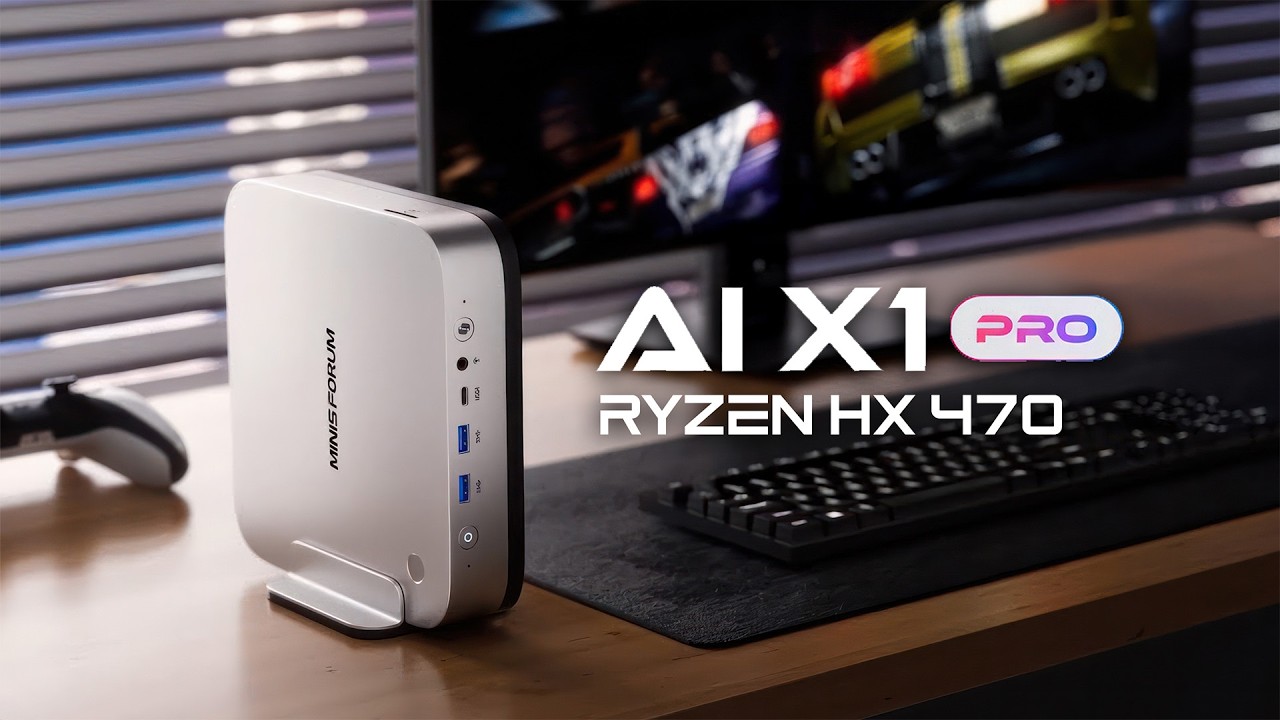 Первый в мире мини-ПК на базе Ryzen AI 470! Обзор X1 Ai Pro.