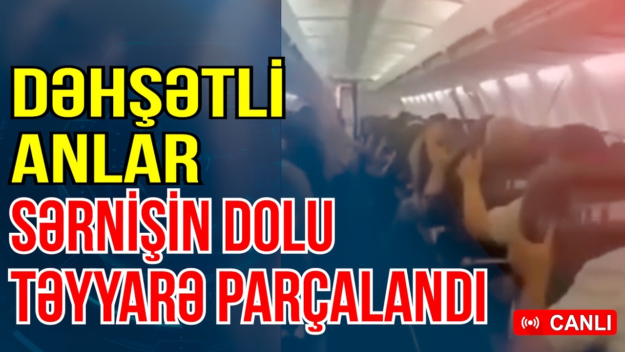 İranda dəhşətli anlar: Sərnişin dolu təyyarə havada par&ccedil;alandı - Xəbəriniz Var? - Media Turk TV